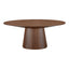 OTAGO OVAL DINING TABLE WALNUT