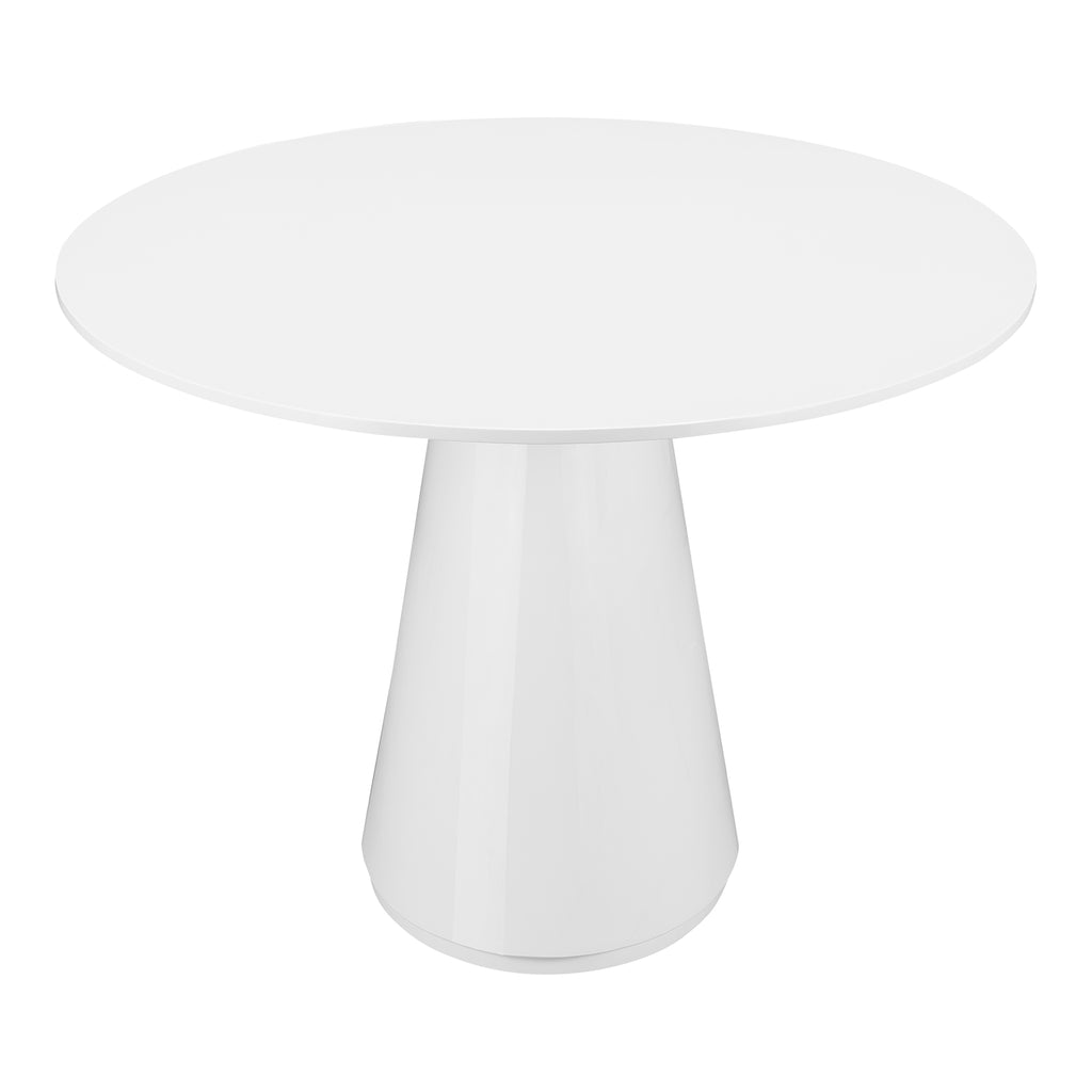 OTAGO OVAL DINING TABLE WHITE