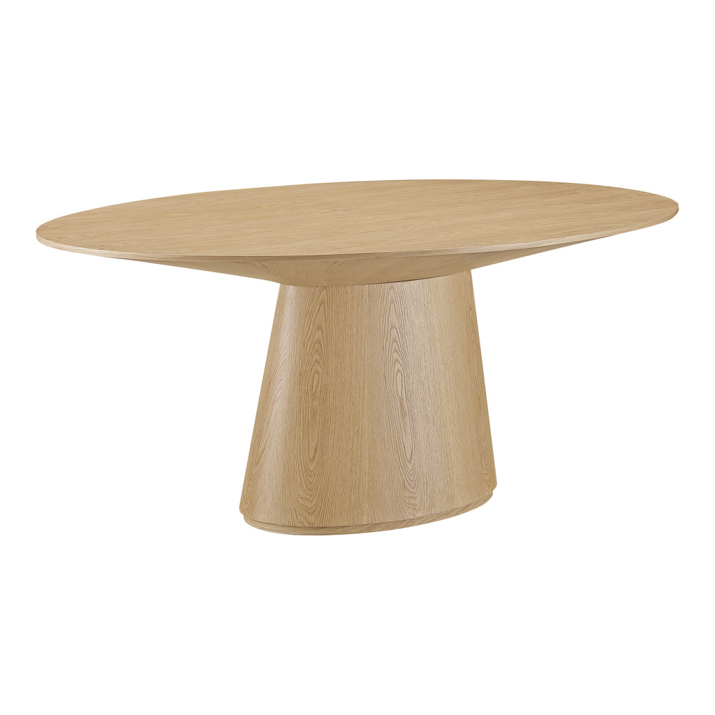 OTAGO OVAL DINING TABLE OAK