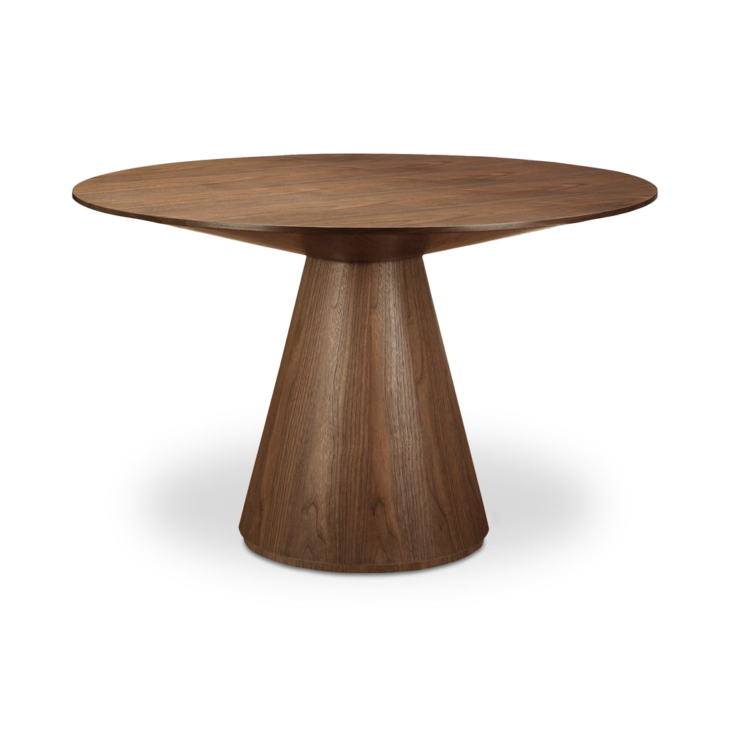 OTAGO DINING TABLE ROUND WALNUT