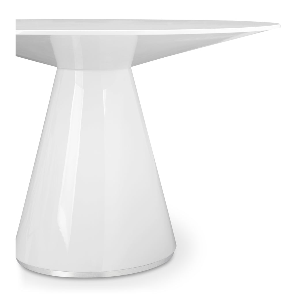 OTAGO DINING TABLE ROUND WHITE