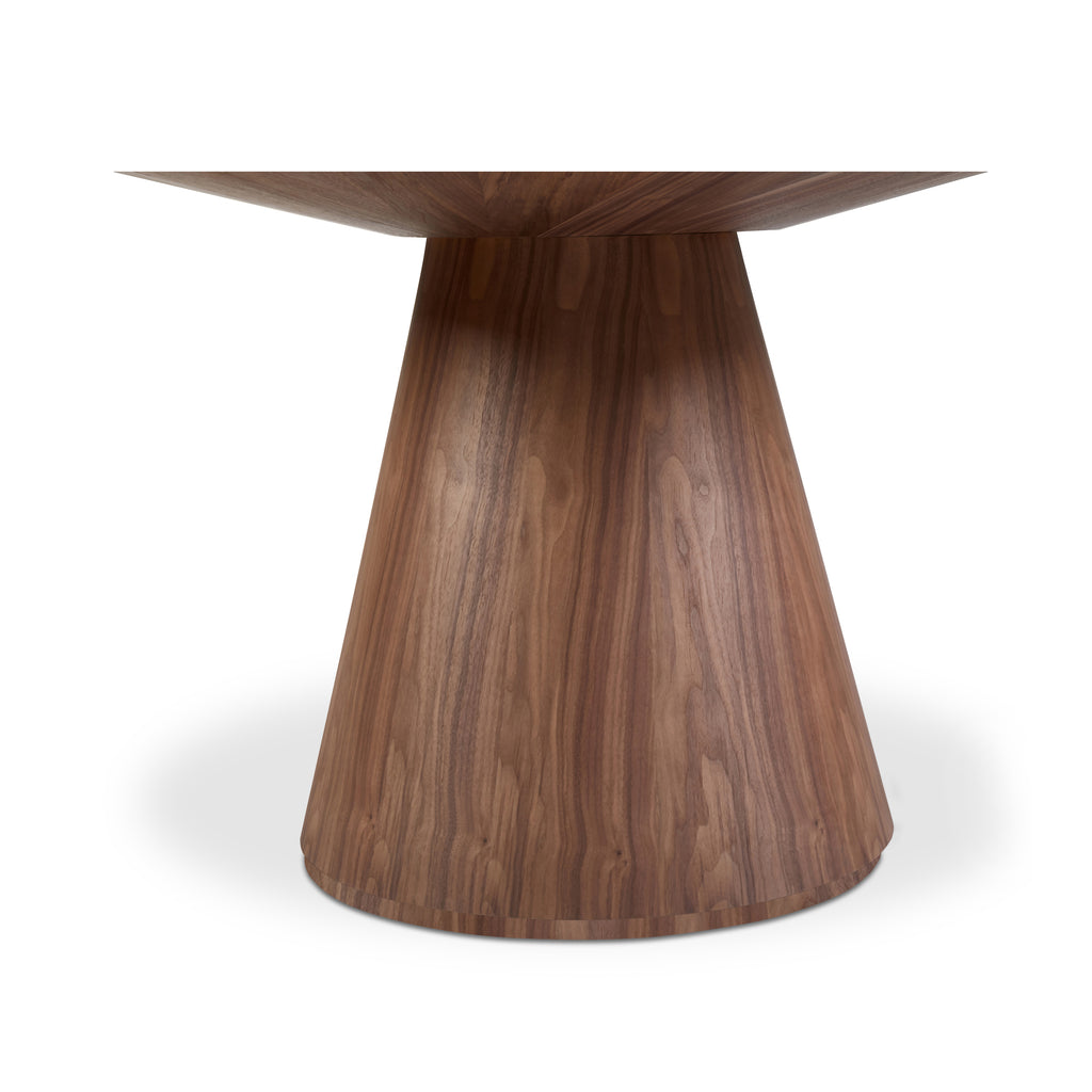 OTAGO DINING TABLE 54in ROUND WALNUT