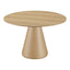 OTAGO DINING TABLE 54IN ROUND OAK