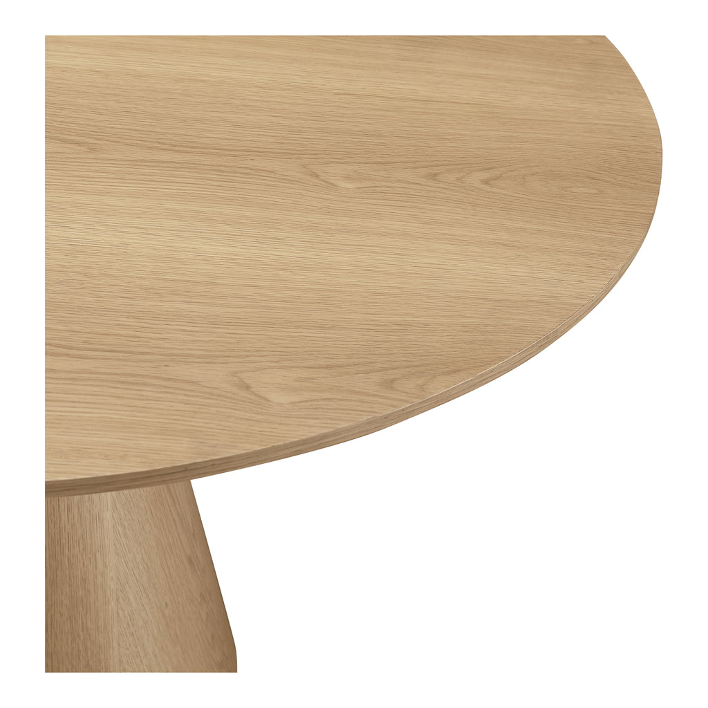 OTAGO DINING TABLE 54IN ROUND OAK