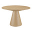 OTAGO DINING TABLE 54IN ROUND OAK