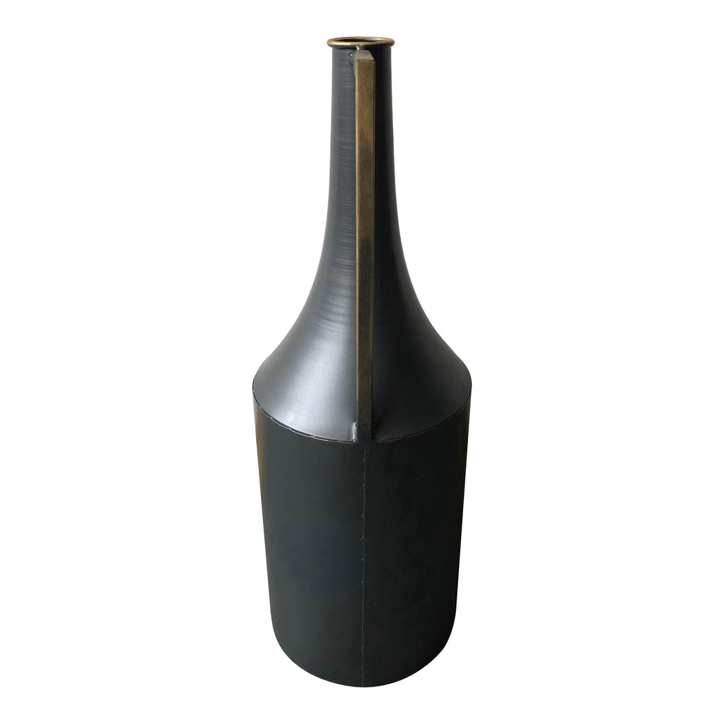 PRIMUS METAL VASE BLACK