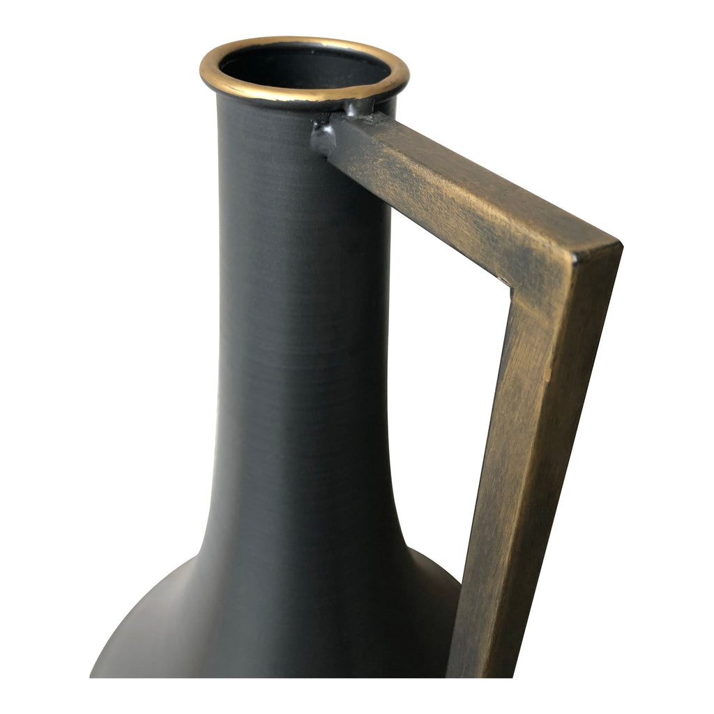 PRIMUS METAL VASE BLACK