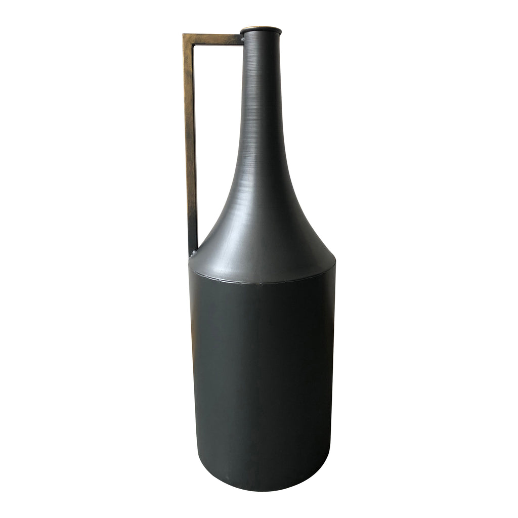 PRIMUS METAL VASE BLACK