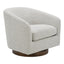 OSCY SWIVEL CHAIR SPLASHED WHITE