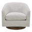 OSCY SWIVEL CHAIR SPLASHED WHITE