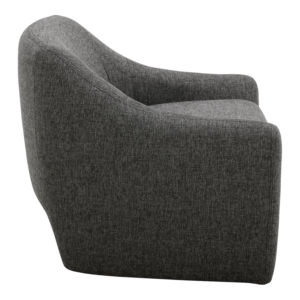 KENZIE ACCENT CHAIR SHADOWED GREY