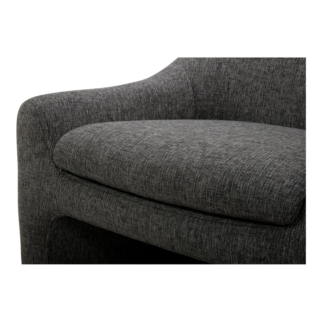 KENZIE ACCENT CHAIR SHADOWED GREY