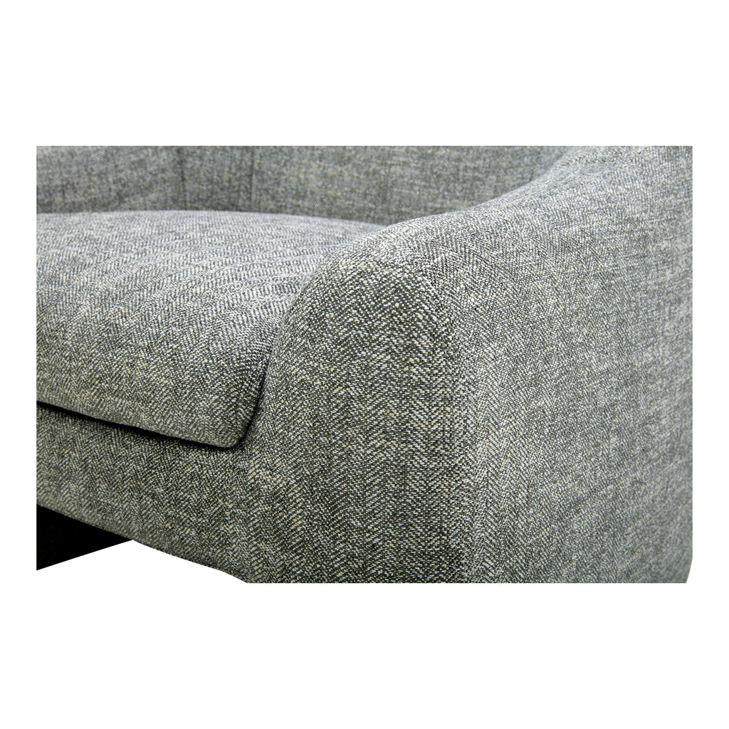 KENZIE ACCENT CHAIR SLATED MOSS