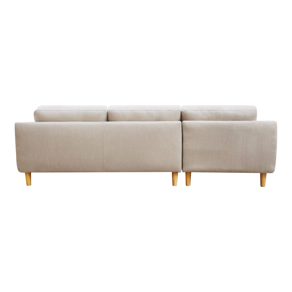 COREY SECTIONAL BEIGE LEFT