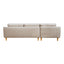 COREY SECTIONAL BEIGE LEFT