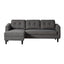 BELAGIO SOFA BED WITH CHAISE BEIGE LEFT