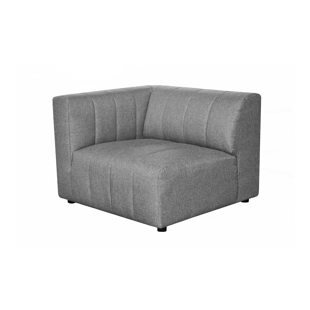 LYRIC ARM CHAIR LEFT GREY