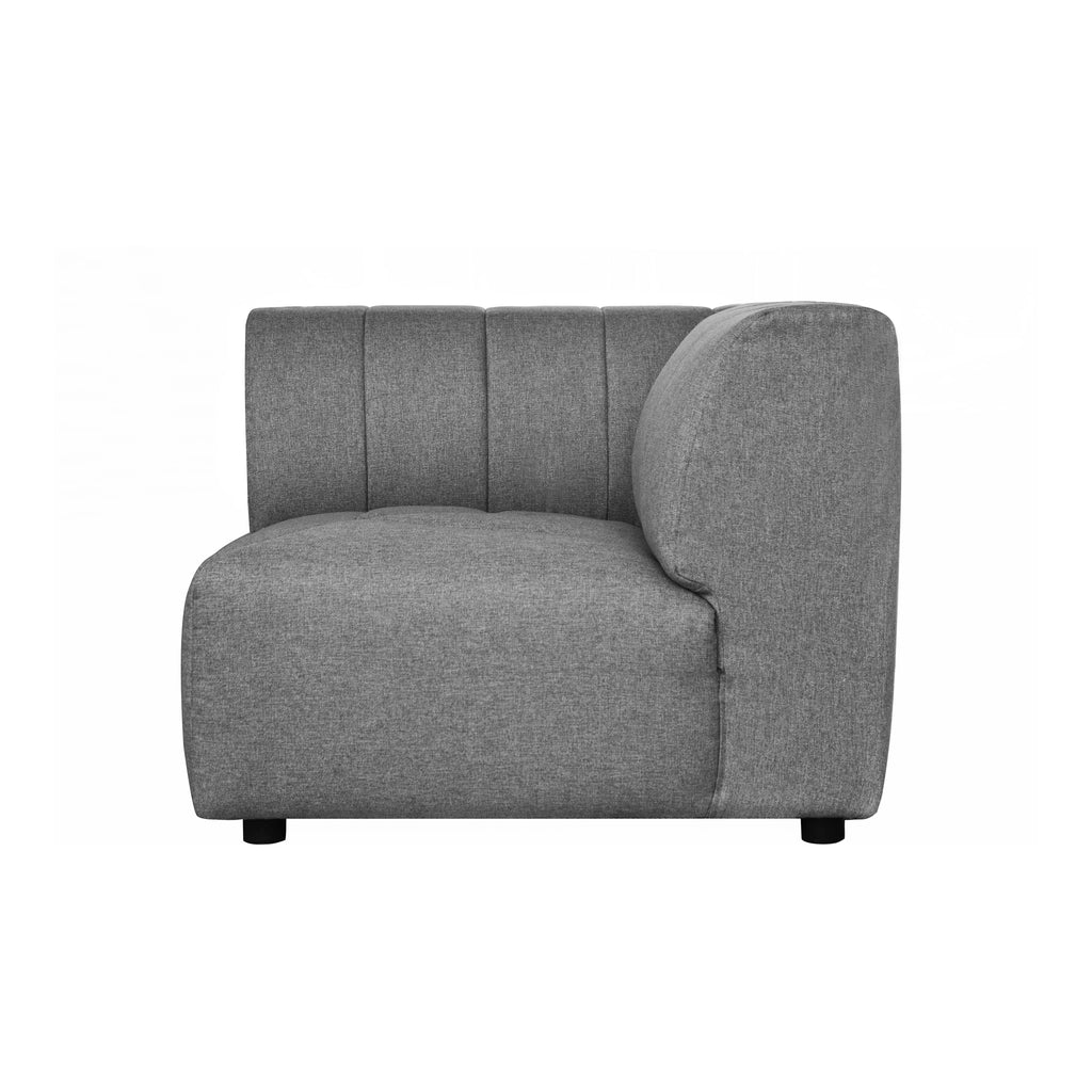 LYRIC ARM CHAIR LEFT GREY