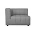 LYRIC ARM CHAIR LEFT GREY