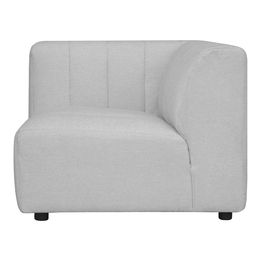 LYRIC ARM CHAIR LEFT OATMEAL