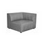 LYRIC ARM CHAIR RIGHT GREY