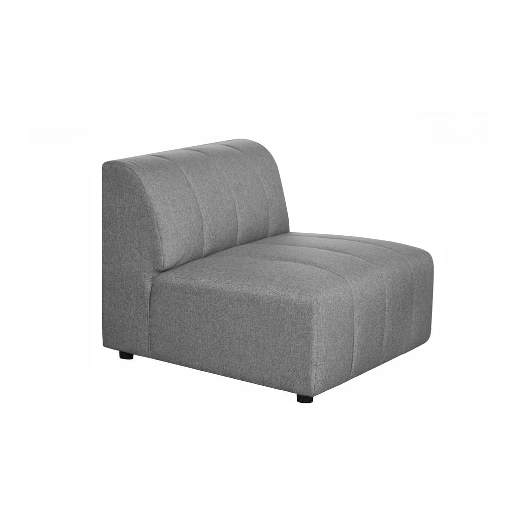 LYRIC SLIPPER CHAIR GREY