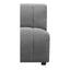 LYRIC SLIPPER CHAIR GREY