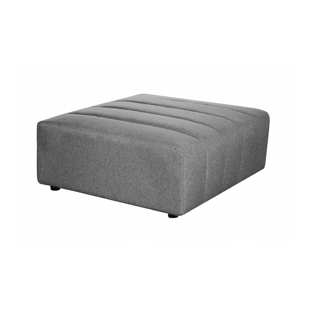 LYRIC OTTOMAN GREY