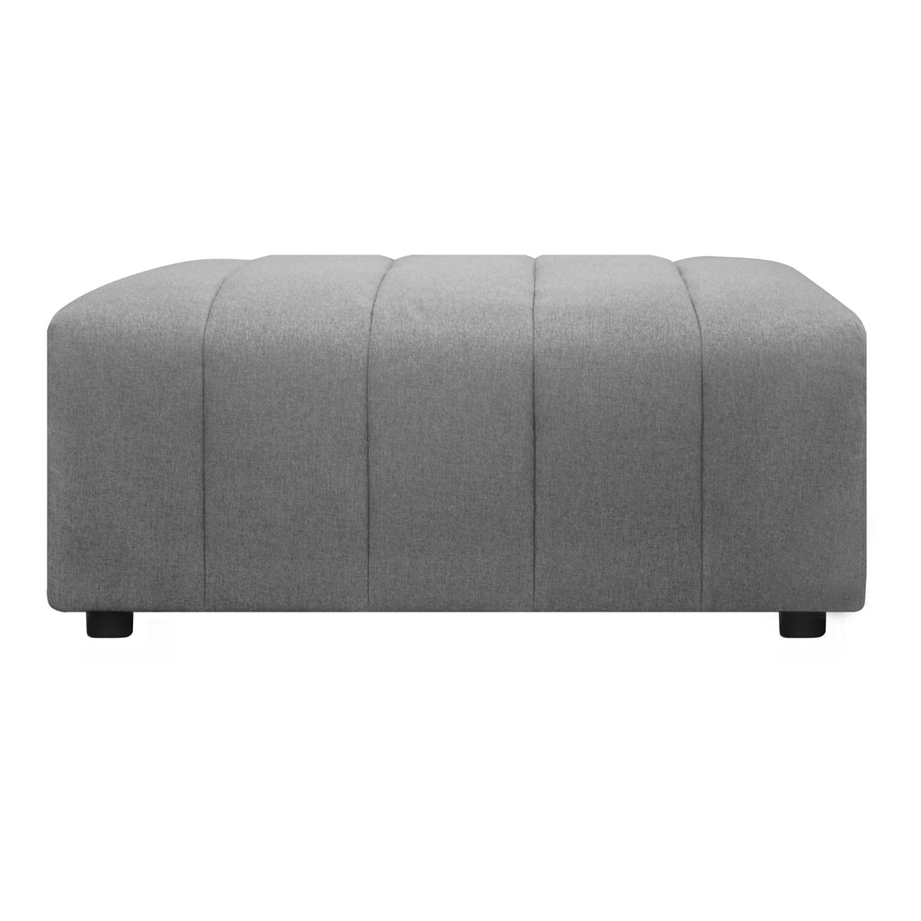 LYRIC OTTOMAN GREY