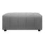 LYRIC OTTOMAN GREY