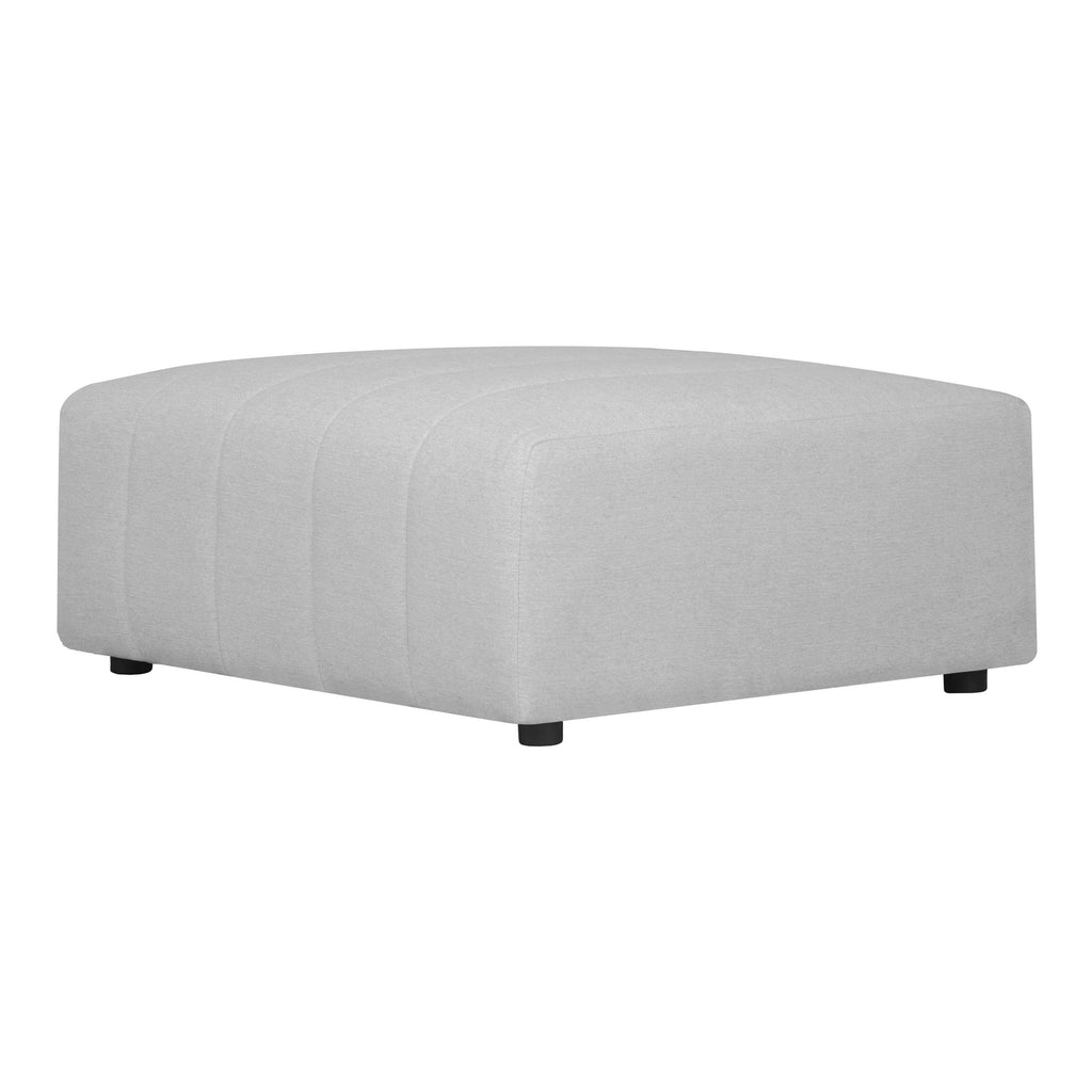 LYRIC OTTOMAN OATMEAL