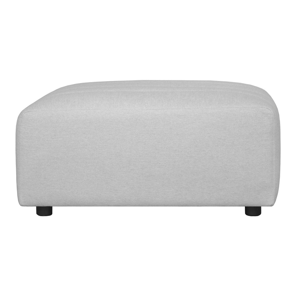 LYRIC OTTOMAN OATMEAL