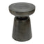 ARTHUR ACCENT TABLE ANTIQUE ZINC