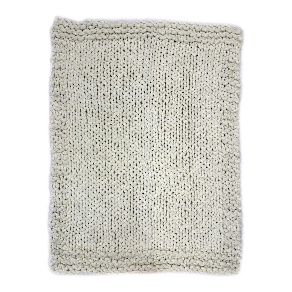 ABUELA WOOL THROW NATURAL