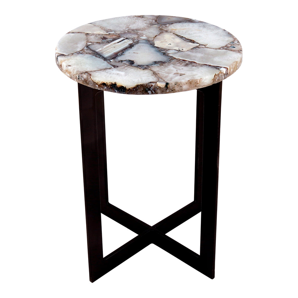 BLANCA AGATE ACCENT TABLE