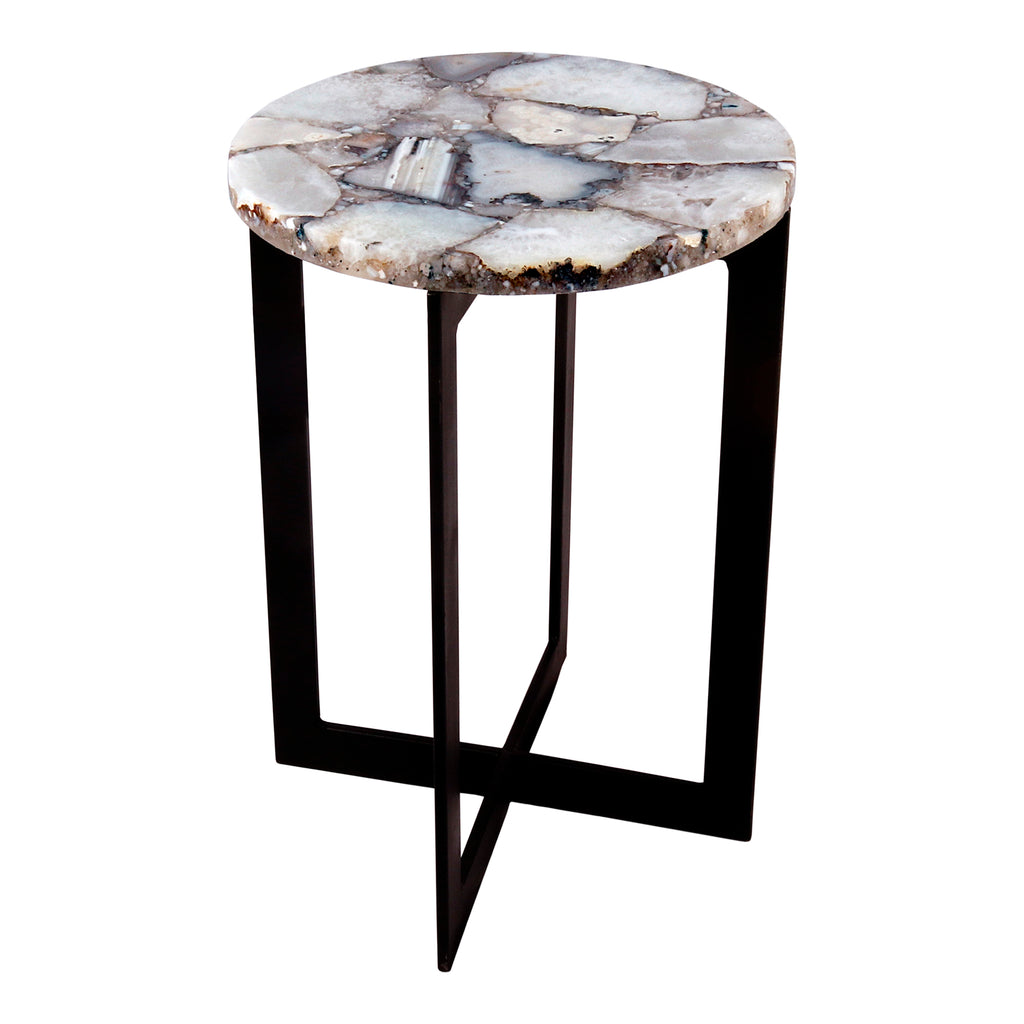 BLANCA AGATE ACCENT TABLE