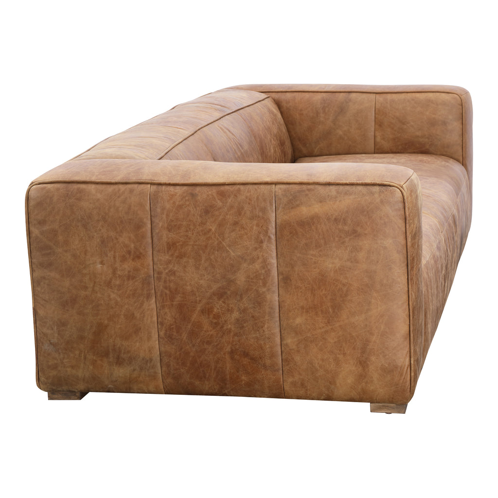 BOLTON SOFA OPEN ROAD BROWN LEATHER