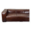 BOLTON SOFA DARK BROWN LEATHER