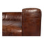 BOLTON SOFA DARK BROWN LEATHER