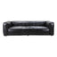 KIRBY SOFA DARKSTAR BLACK LEATHER