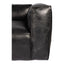 KIRBY SOFA DARKSTAR BLACK LEATHER