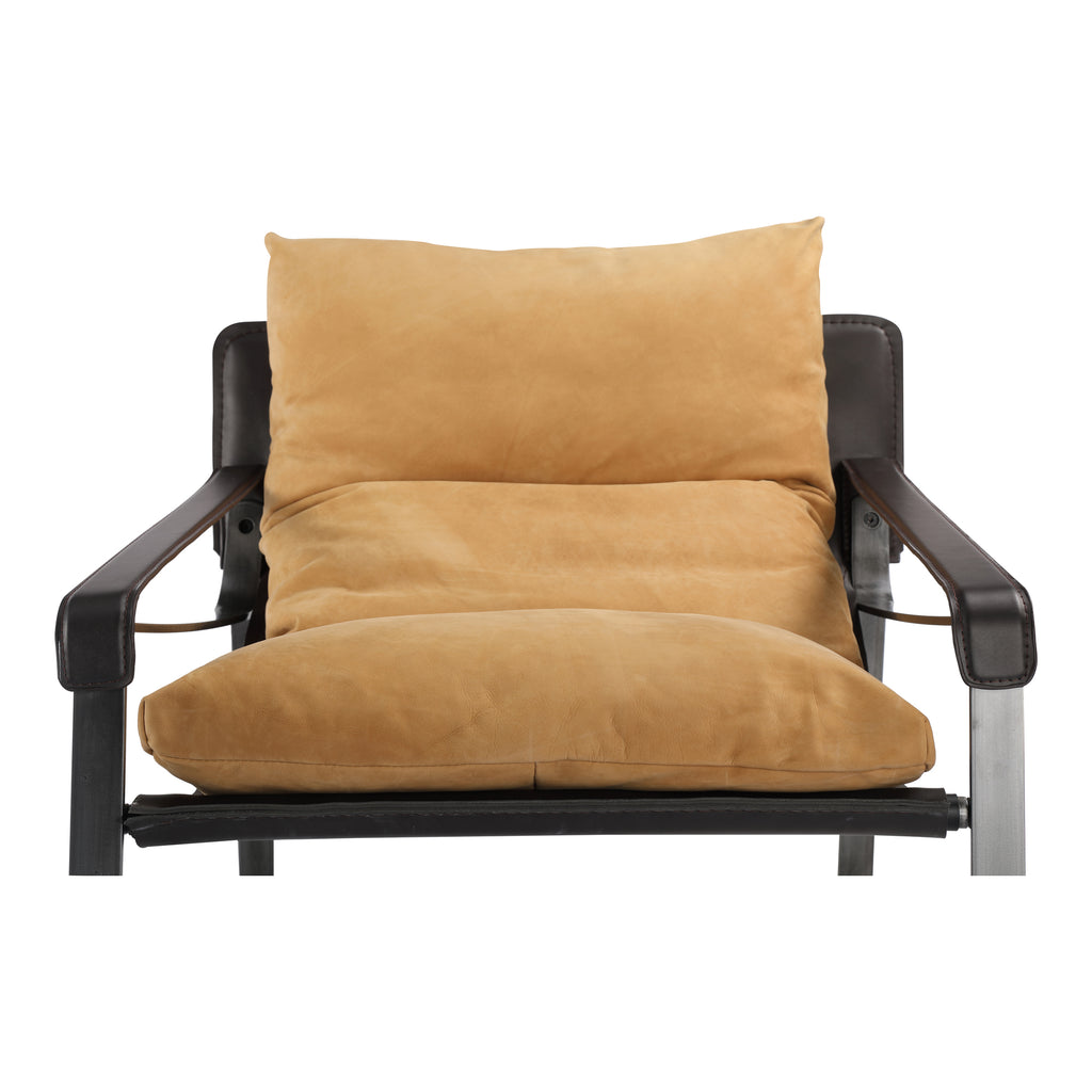 CONNOR CLUB CHAIR SUNBAKED TAN LEATHER