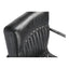 ANSEL ARM CHAIR ONYX BLACK LEATHER -M2