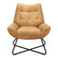 GRADUATE LOUNGE CHAIR SUNBAKED TAN LEATHER