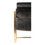 PARADISO CHAIR ONYX BLACK LEATHER