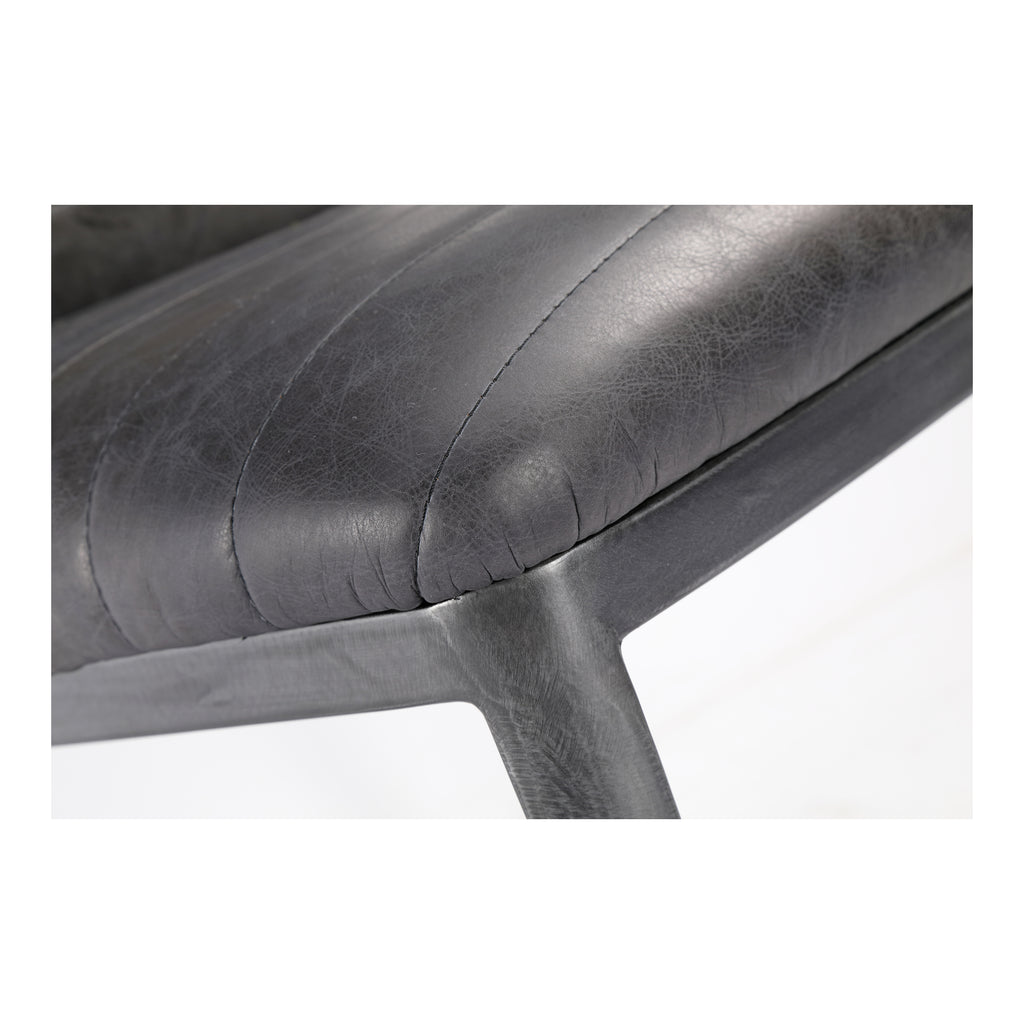 SHELTON DINING CHAIR NIMBUS BLACK LEATHER-M2