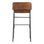 STARLET BARSTOOL OPEN ROAD BROWN LEATHER-M2