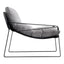 CONNOR FABRIC CLUB CHAIR SNOWFOLDS GREY