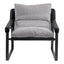 CONNOR FABRIC CLUB CHAIR SNOWFOLDS GREY