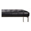 WYATT LEATHER BENCH BLACK